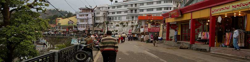 mall road image mussoorie